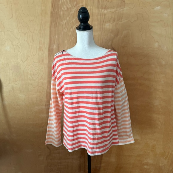 Talbots striped long sleeve tee - Picture 1 of 6